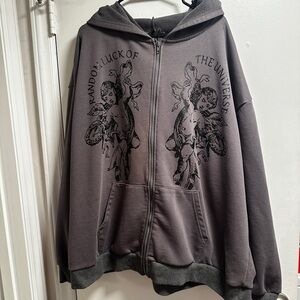 Cider Graphic Oversized Hoodie